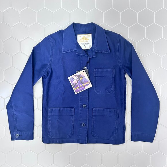 Le Mont Saint Michel Moleskin Work Jacket - Picture 1 of 5